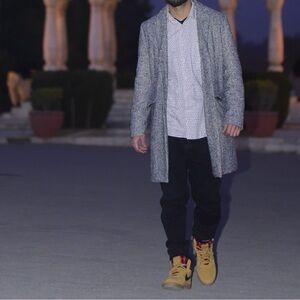 JFK homme trench coat